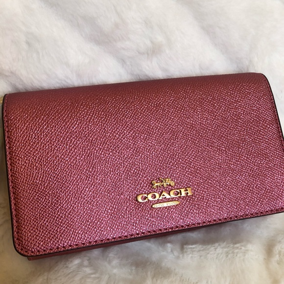 NWT Coach metallic Crossbody - Picture 2 of 8